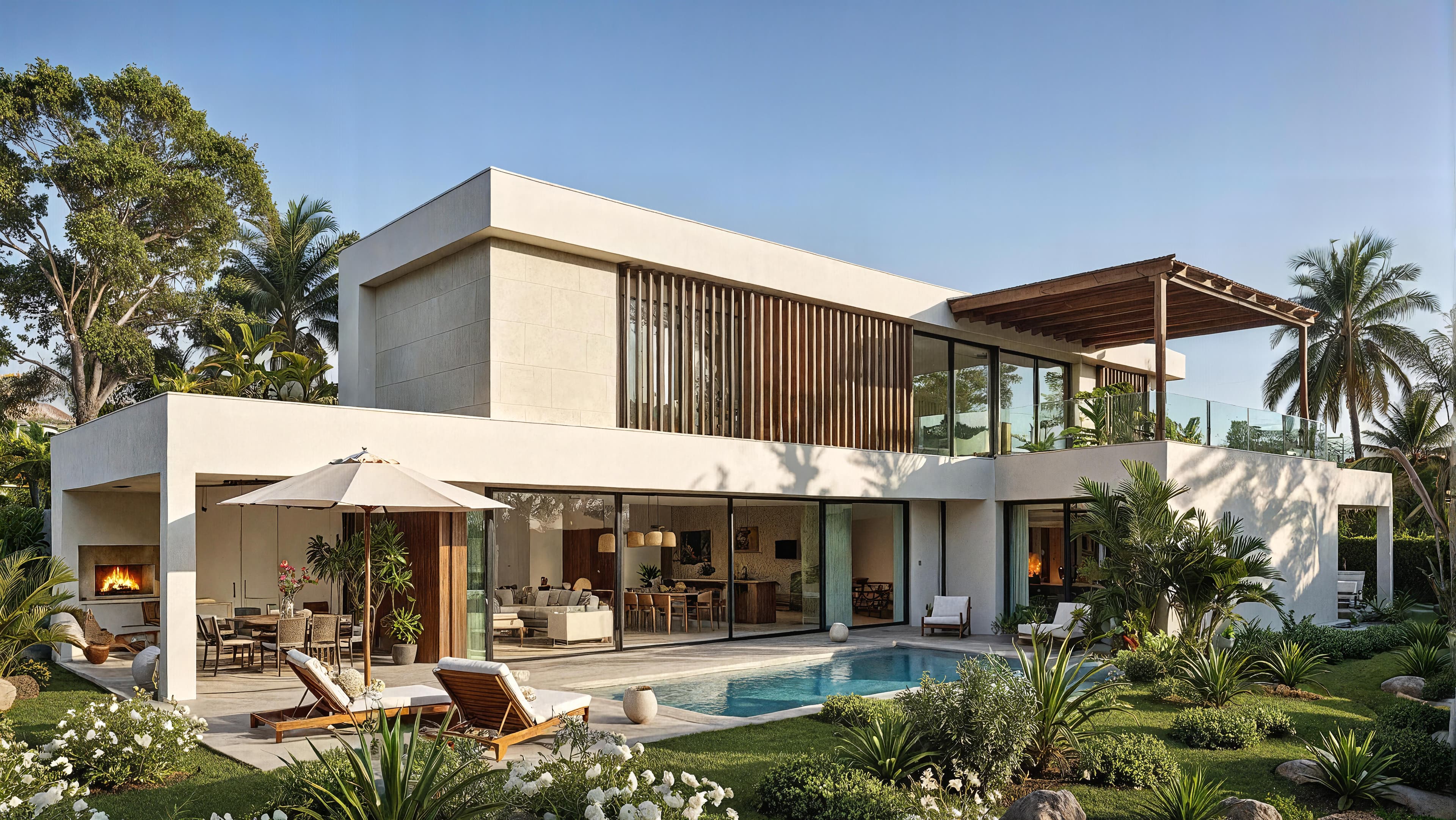 Villas Golf - villas de lujo frente al campo de golf de 18 hoyos en Larimar City, Punta Cana