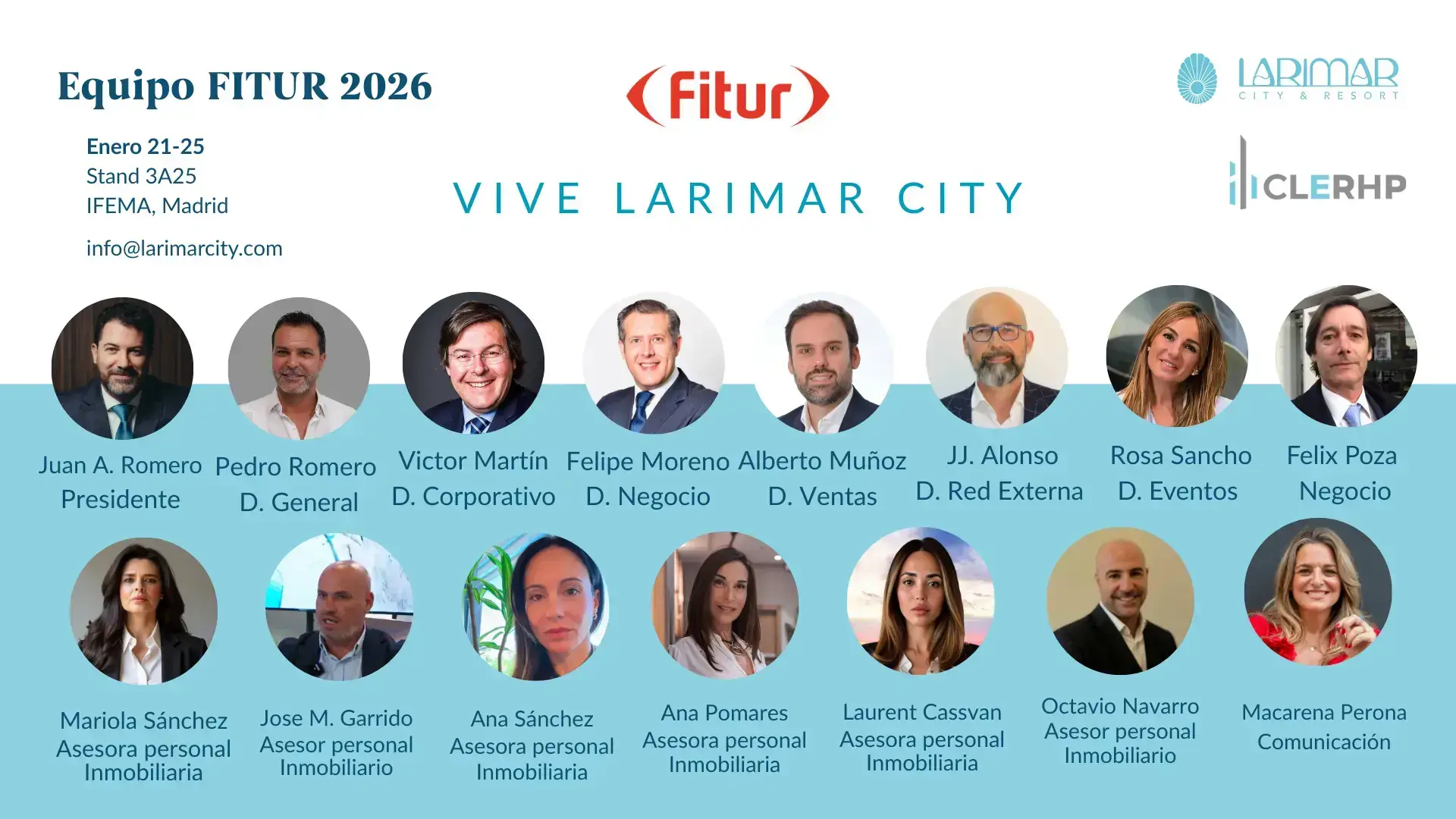 Larimar City & Resort estará presente en FITUR 2026 con un stand centrado en innovación y proyección internacional