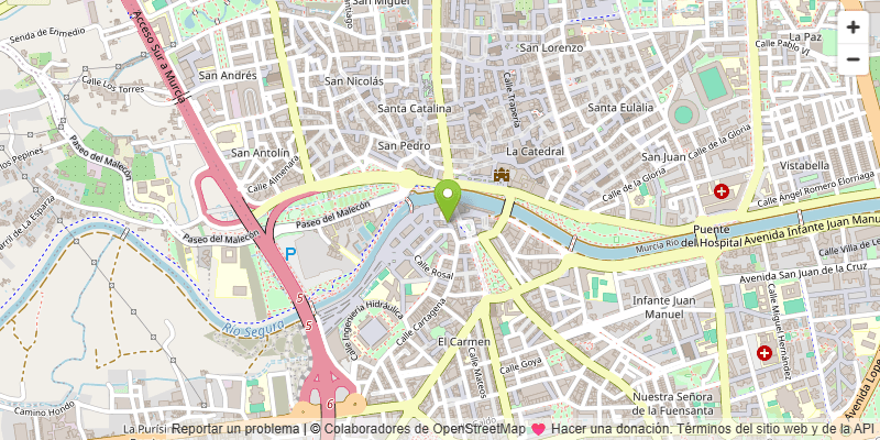Map of Murcia