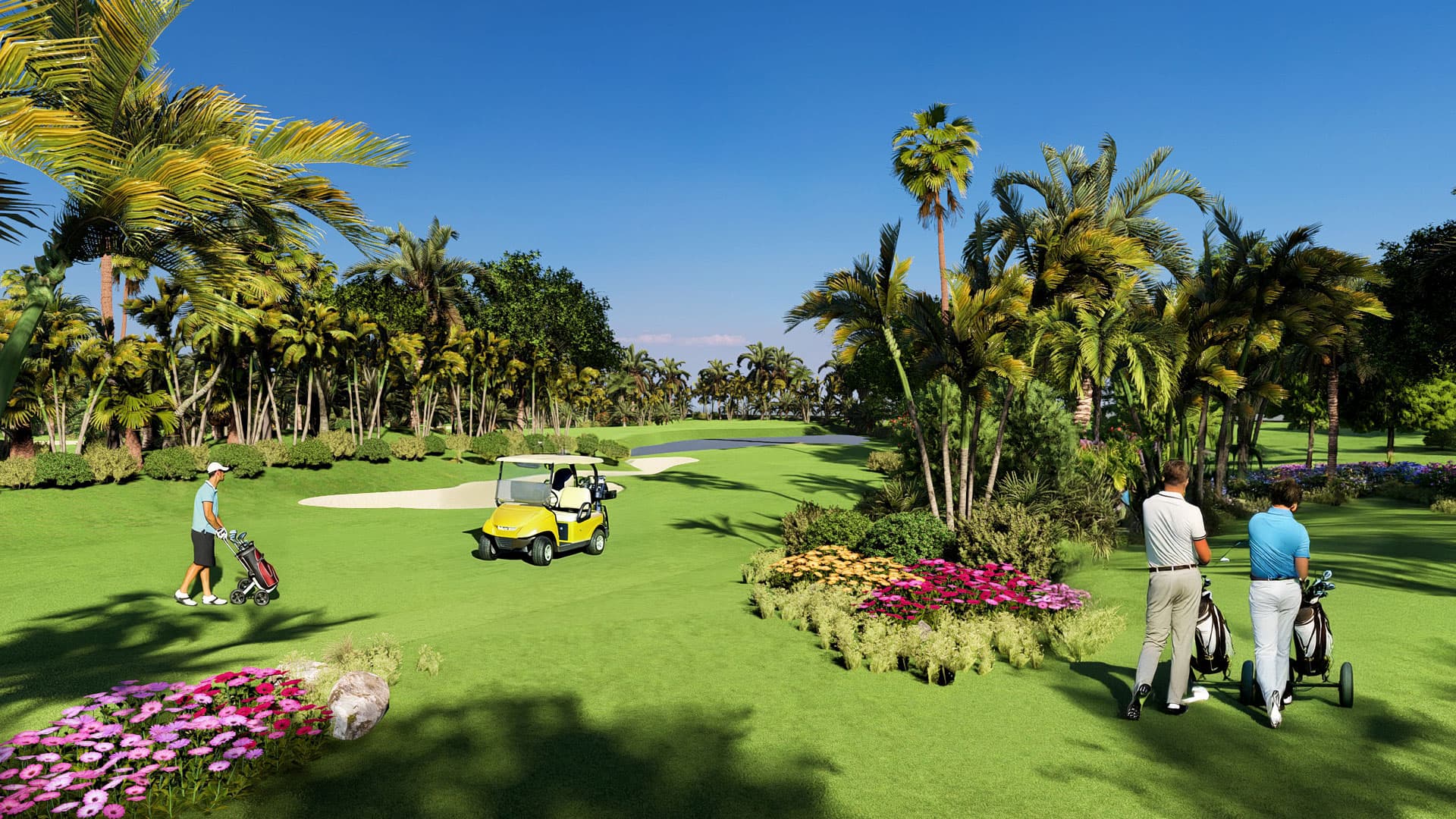 Larimar City Golf & Country Club — campo de 18 hoyos