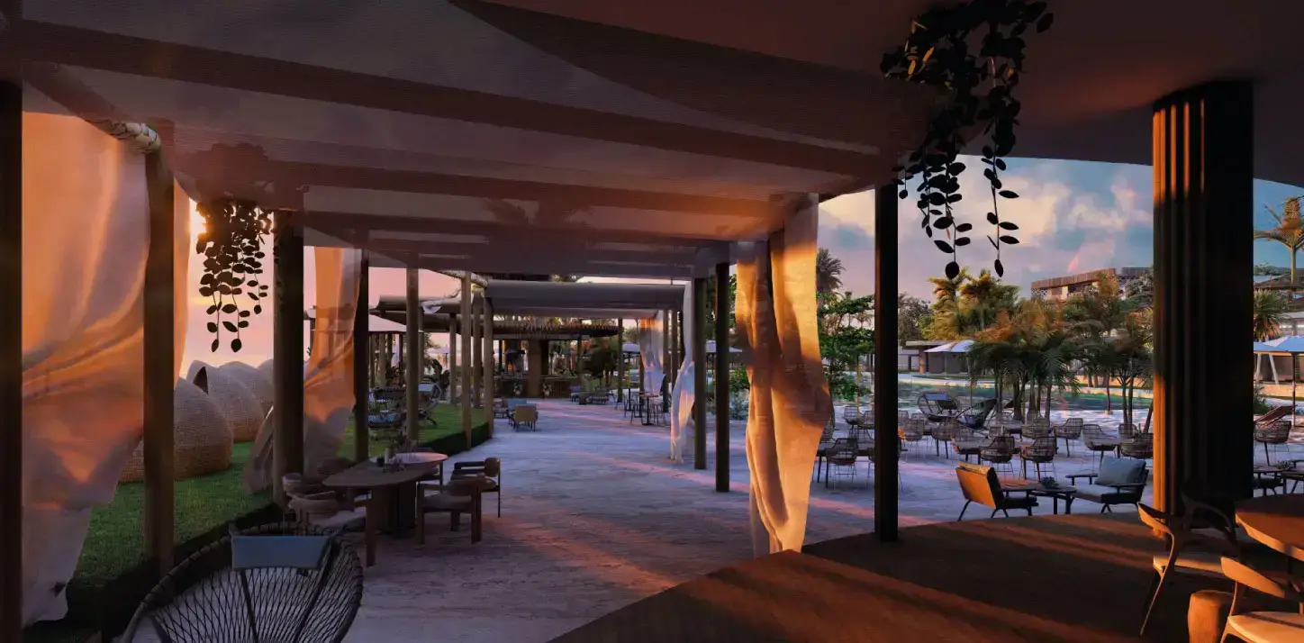 Restaurante Amanalú en Larimar City